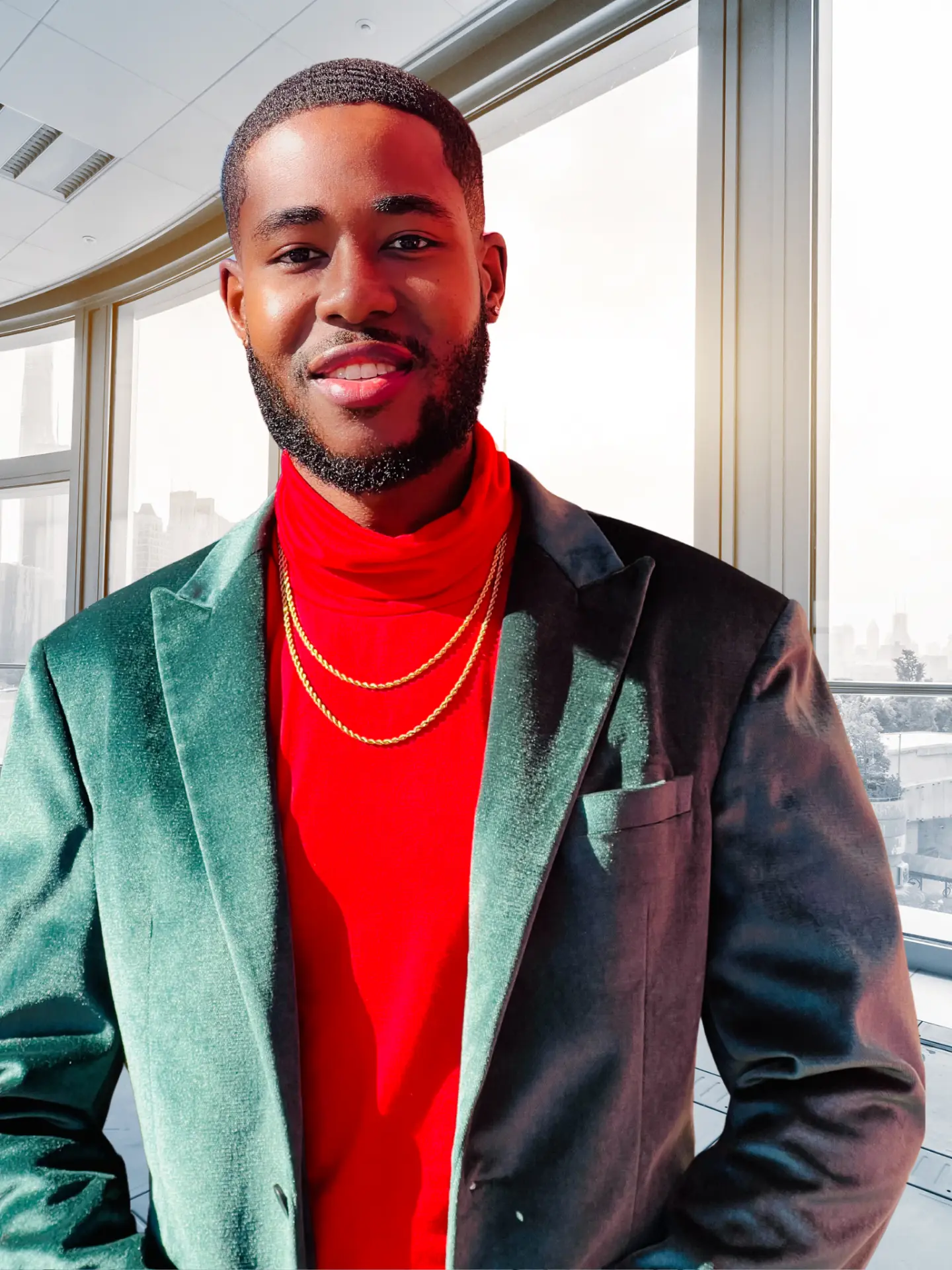 Portrait of Tayvon Lewis